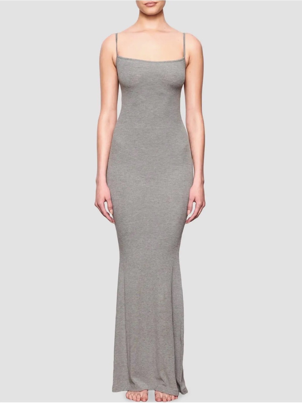 Skims soft lounge long slip dress, 2x